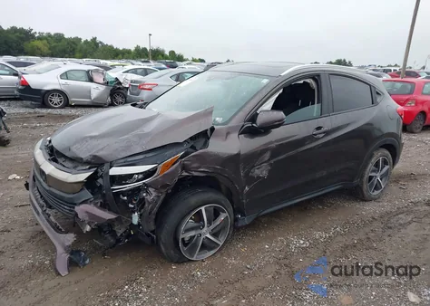 2021 Honda Hr-V Awd Ex из США, поврежденный, VIN 3CZRU6H57MM728233